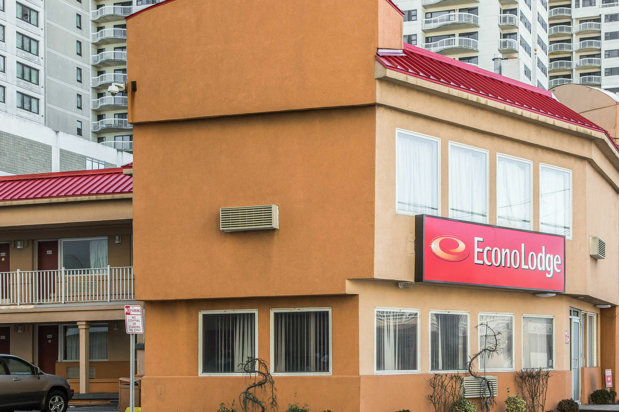 Econo Lodge Beach And Boardwalk Atlantic Stadt Exterior foto