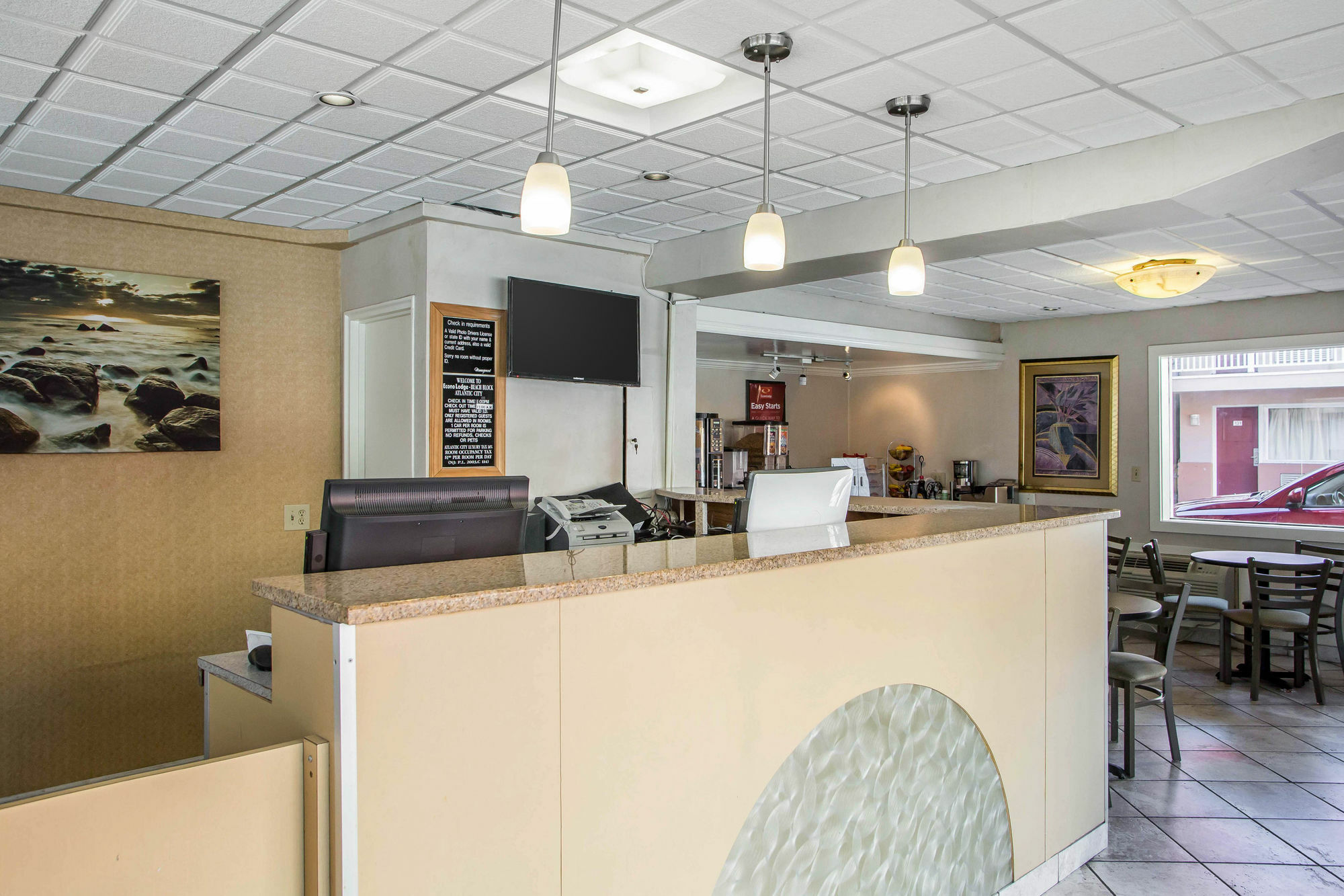 Econo Lodge Beach And Boardwalk Atlantic Stadt Exterior foto