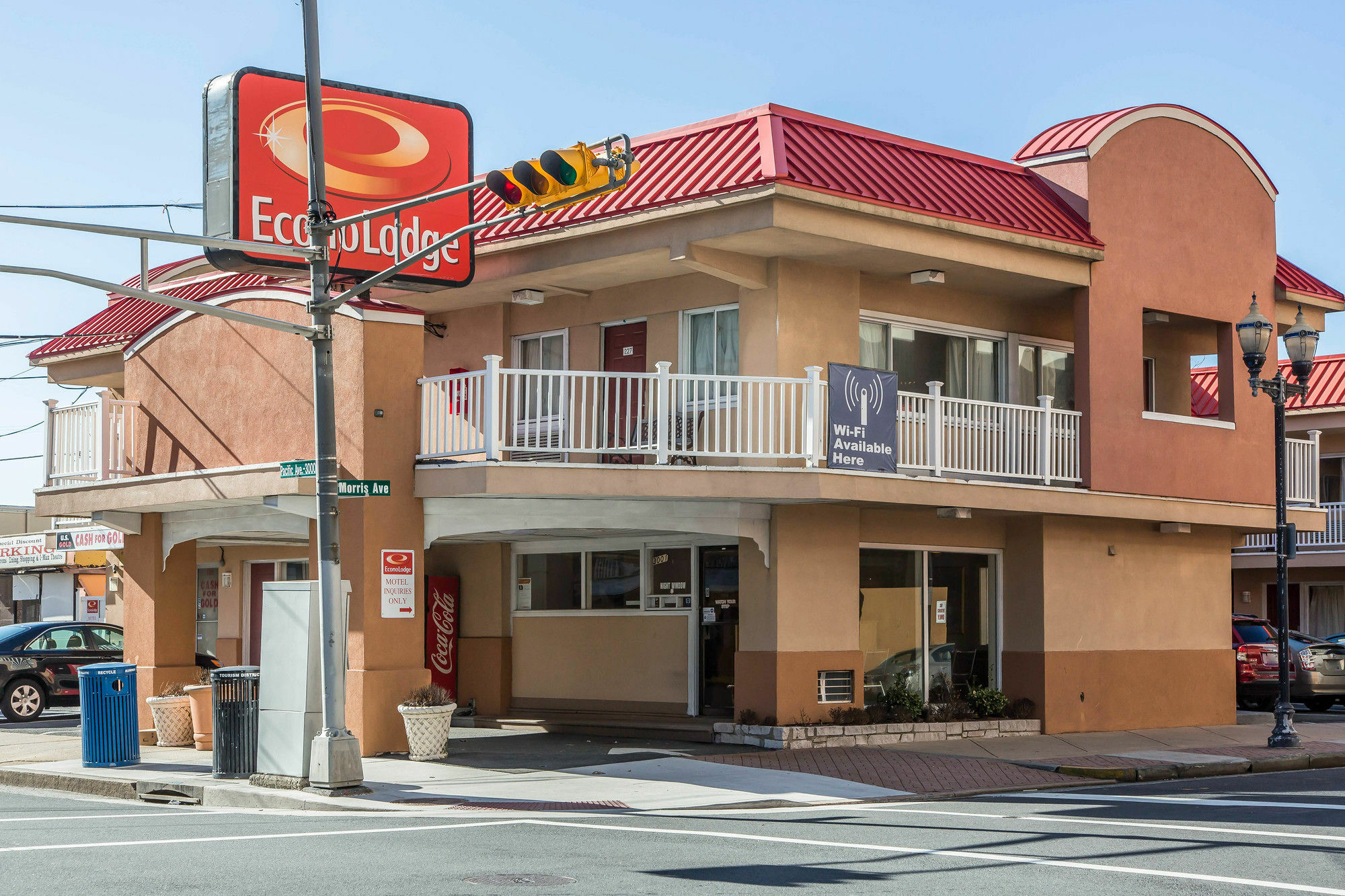 Econo Lodge Beach And Boardwalk Atlantic Stadt Exterior foto